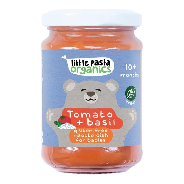 Little Pasta Organics Tomato & Basil Risotto Baby food10m+   180g GOODS M&S   