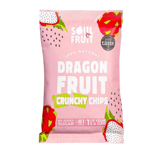 Soul Fruit Freeze Dried Dragon Fruit Crisps   20g GOODS M&S   