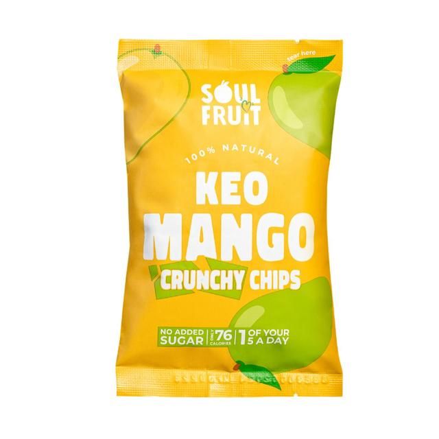 Soul Fruit Freeze Dried Mango Crisps   20g