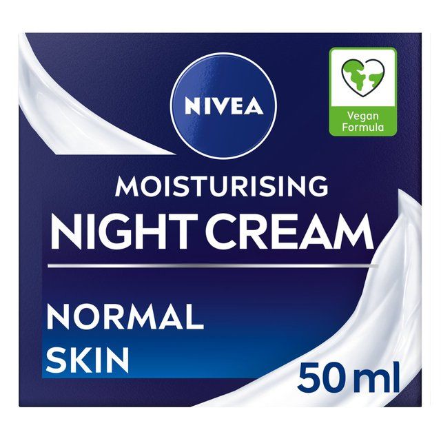 NIVEA Night Cream Face Moisturiser for Normal Skin   50ml GOODS M&S   