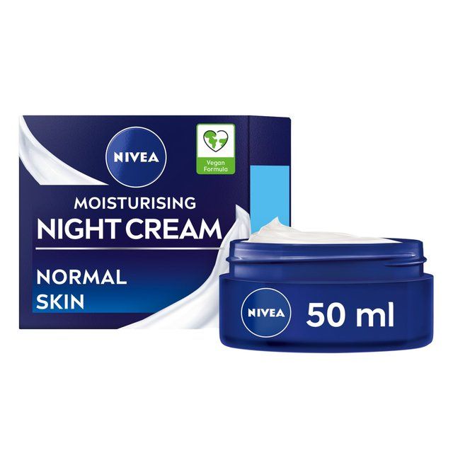 NIVEA Night Cream Face Moisturiser for Normal Skin   50ml