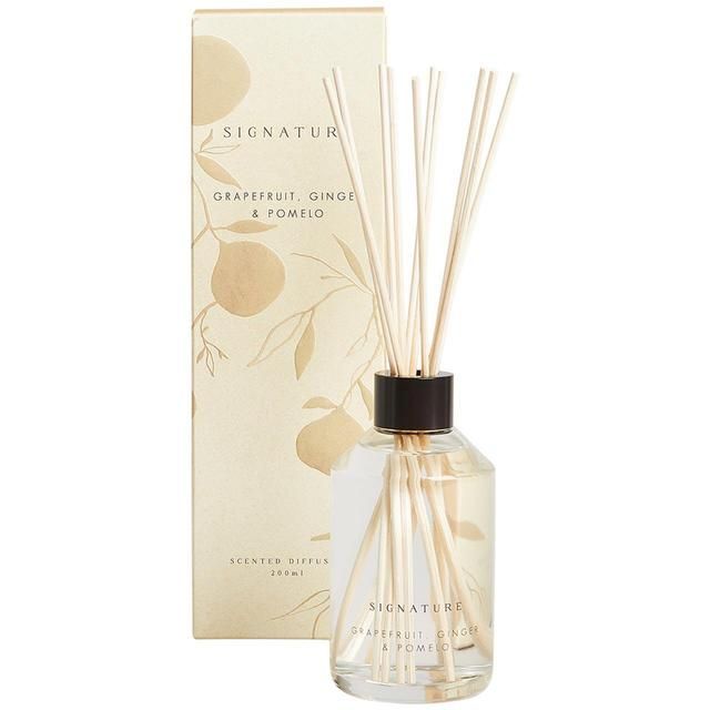 M&S Signature Grapefruit Ginger & Pomelo 200ml Diffuser Yellow Mix