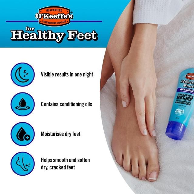 O'Keeffe's Healthy Feet Overnight Tube   80ml