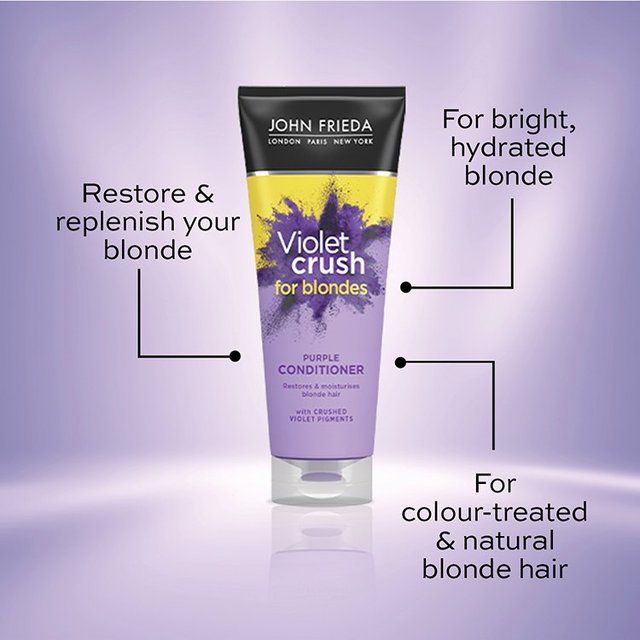 John Frieda Violet Crush Conditioner   75ml