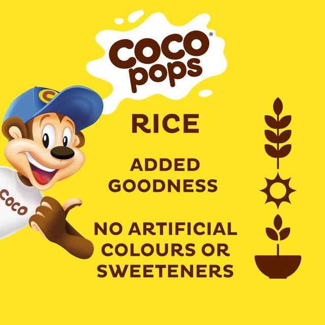 Kellogg's Coco Pops Chocolate Breakfast Cereal   295g