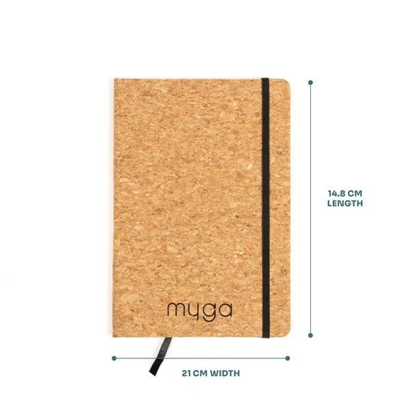 Myga Cork Notebook