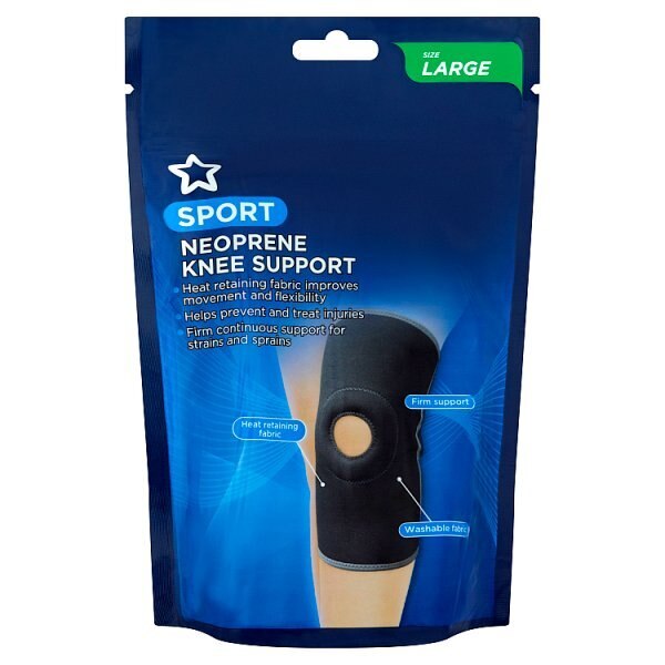 Superdrug Neoprene Knee Support Large GOODS Superdrug   