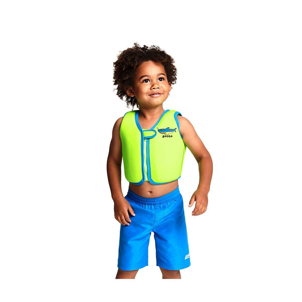 Zoggs Neoprene Swim Jacket Green 4-5 Years