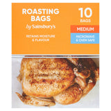 Sainsbury’s Medium Roasting Bags x10 Foil food bags & storage Sainsburys   