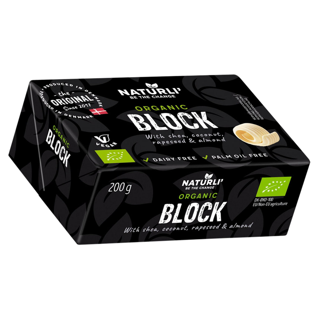 Naturli Vegan Block, Organic 200g