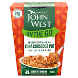 John West On the Go Mediterranean Tuna Couscous Pot Chilli &amp; Garlic