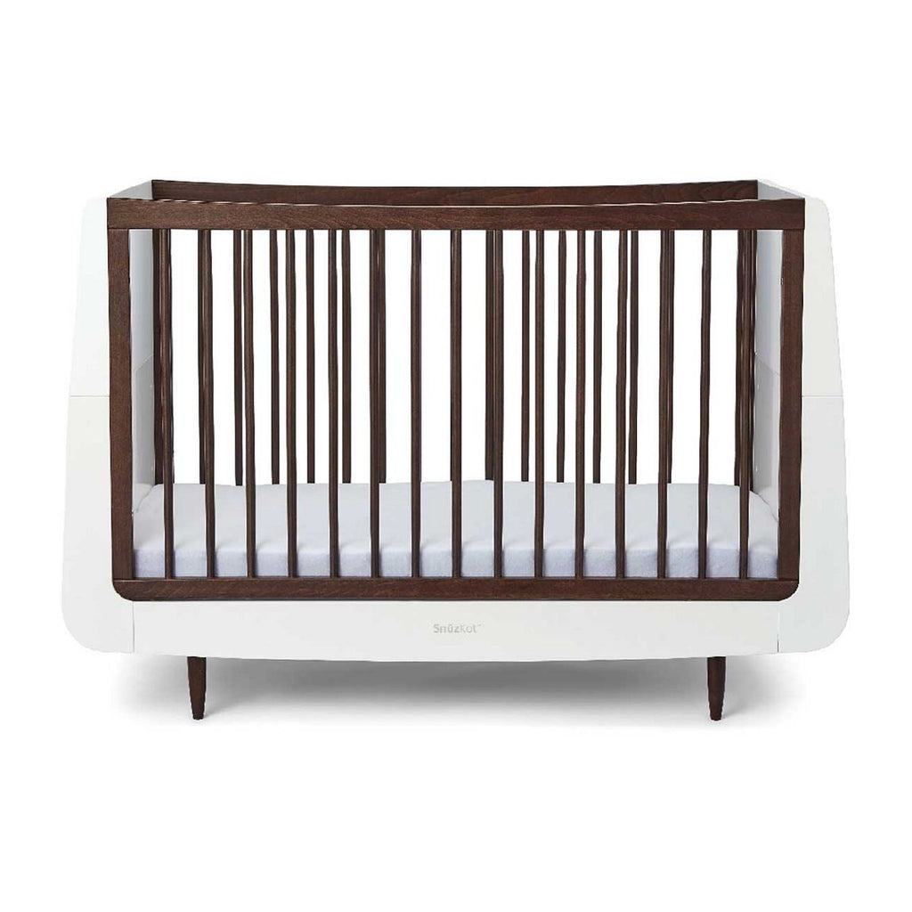 SnuzKot Skandi Cot Bed, The Natural Edit - Ebony