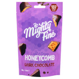 Mighty Fine Dark Chocolate Honeycomb Dips 90g gluten free Sainsburys   