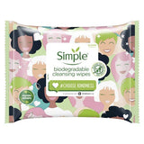 Simple X Kindness Biogradable Cleansing Facial Wipes 20pc GOODS Superdrug   