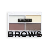 Revolution Relove Colour Cult Brow Palette Dark GOODS Superdrug   