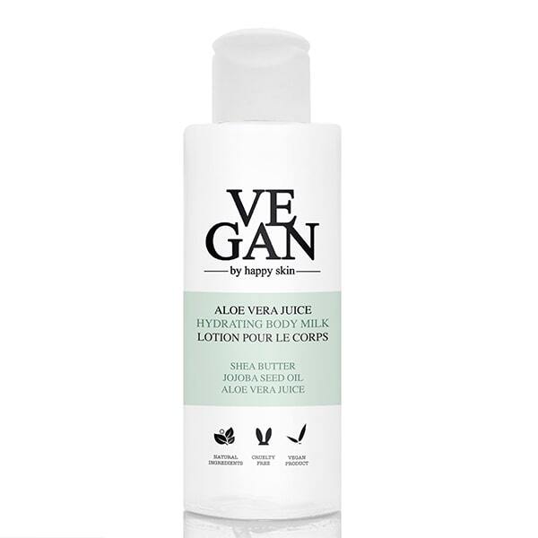 Vegan by Happy Skin Aloe Vera  Hydrating Body Milk 100ml