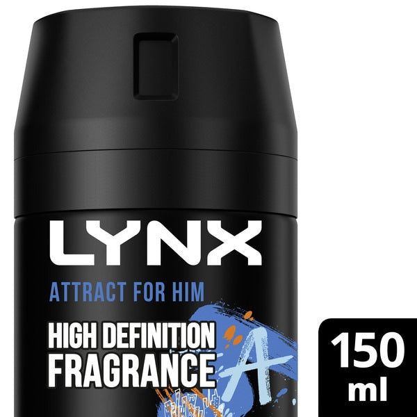 Lynx Attract For Him Body Spray Deodorant Aerosol 150ml GOODS Superdrug   