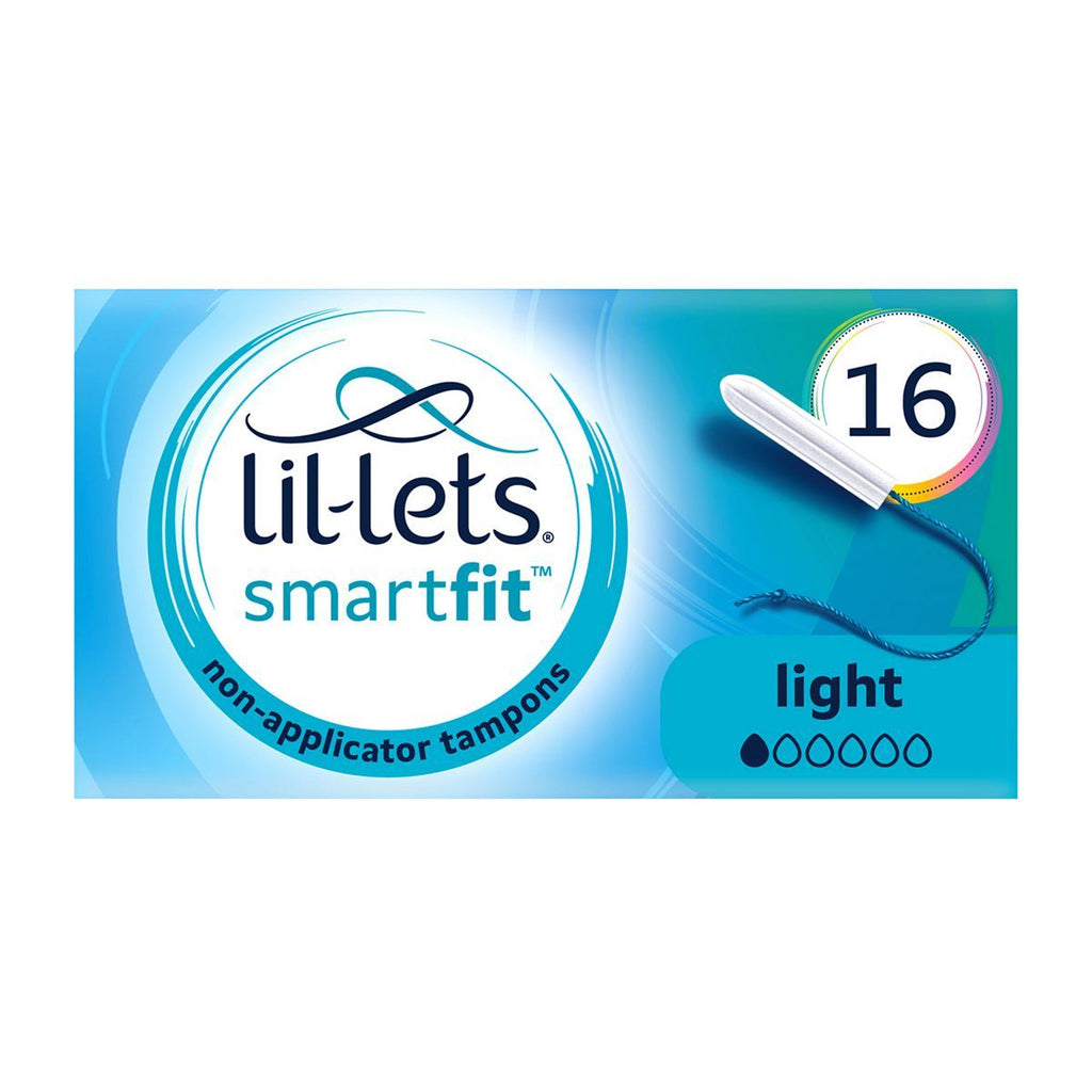 Lil-Lets Non-Applicator Tampons (SmartFit™) – Lite – 16 pack