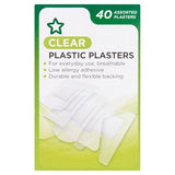 Superdrug Clear Plastic Plasters X 40 GOODS Superdrug   