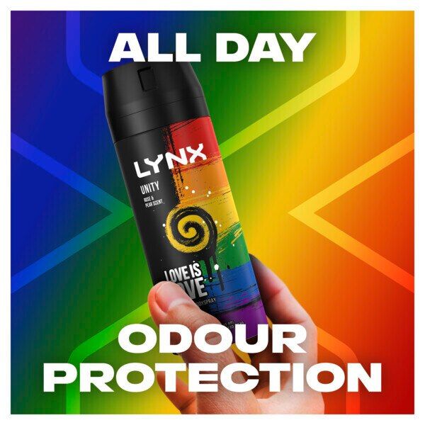 Lynx Deodorant Bodyspray Aerosol Unity Pride 150ml GOODS Superdrug   