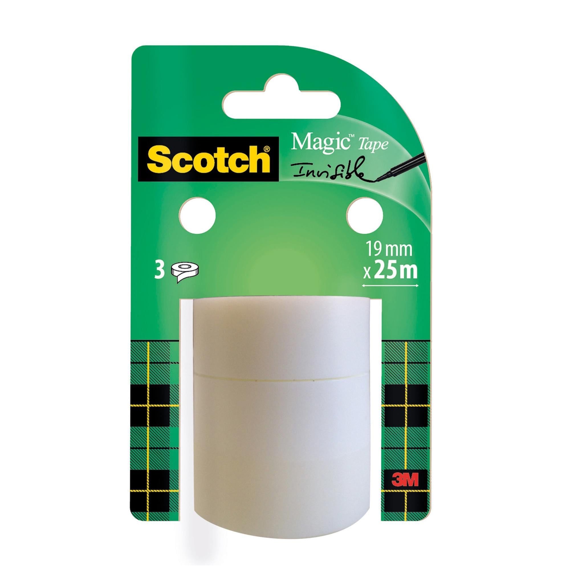 Scotch Magic Tape Rolls 3pk gadgets & utensils Sainsburys   