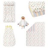 Ickle Bubba 6 Piece Nursery Starter Set - Rainbow Dreams