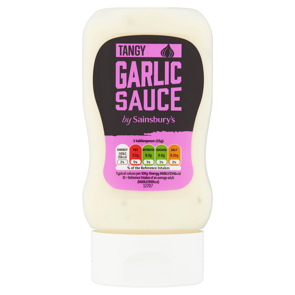 Sainsbury's Creamy Garlic Sauce 285g