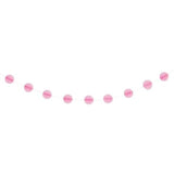 Pink Honeycomb Ball Garland 7ft Miscellaneous M&S   