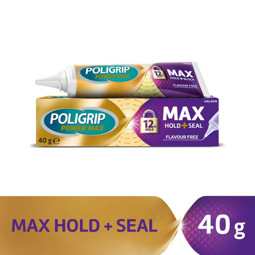 Poligrip Max Seal Denture Fixative Cream