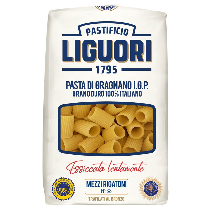 Pastificio Liguori Mezzi Rigatoni No.38 500g