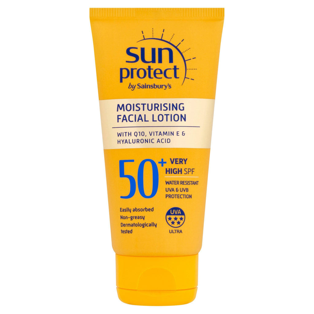 Sainsbury's Facial Sun Lotion Spf50 +viit Eq10 50ml