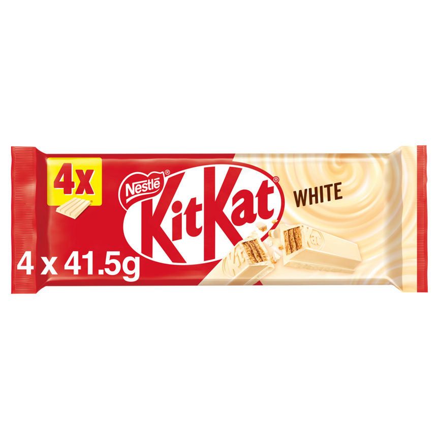 KitKat White 4 x 41.5g (166g)