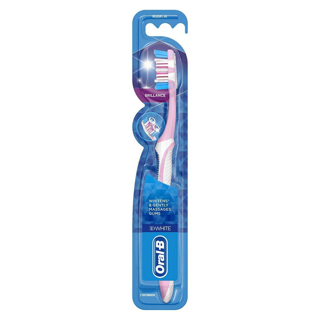 Oral-B 3D White Brilliance Medium Toothbrush