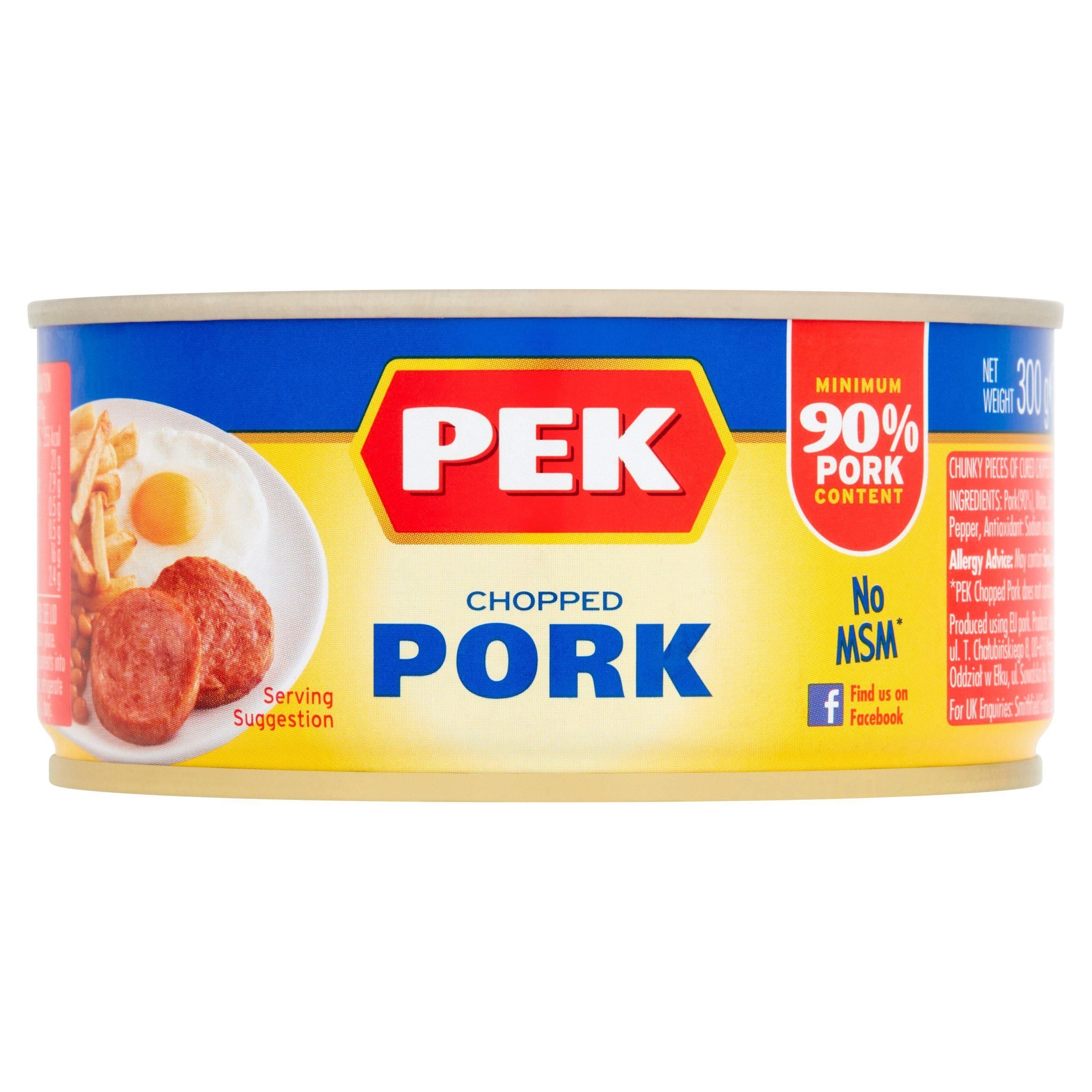 Pek Chopped Pork 300g Cold meat Sainsburys   