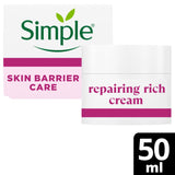 Simple Rich Face Cream Repairing 50ml GOODS Sainsburys   