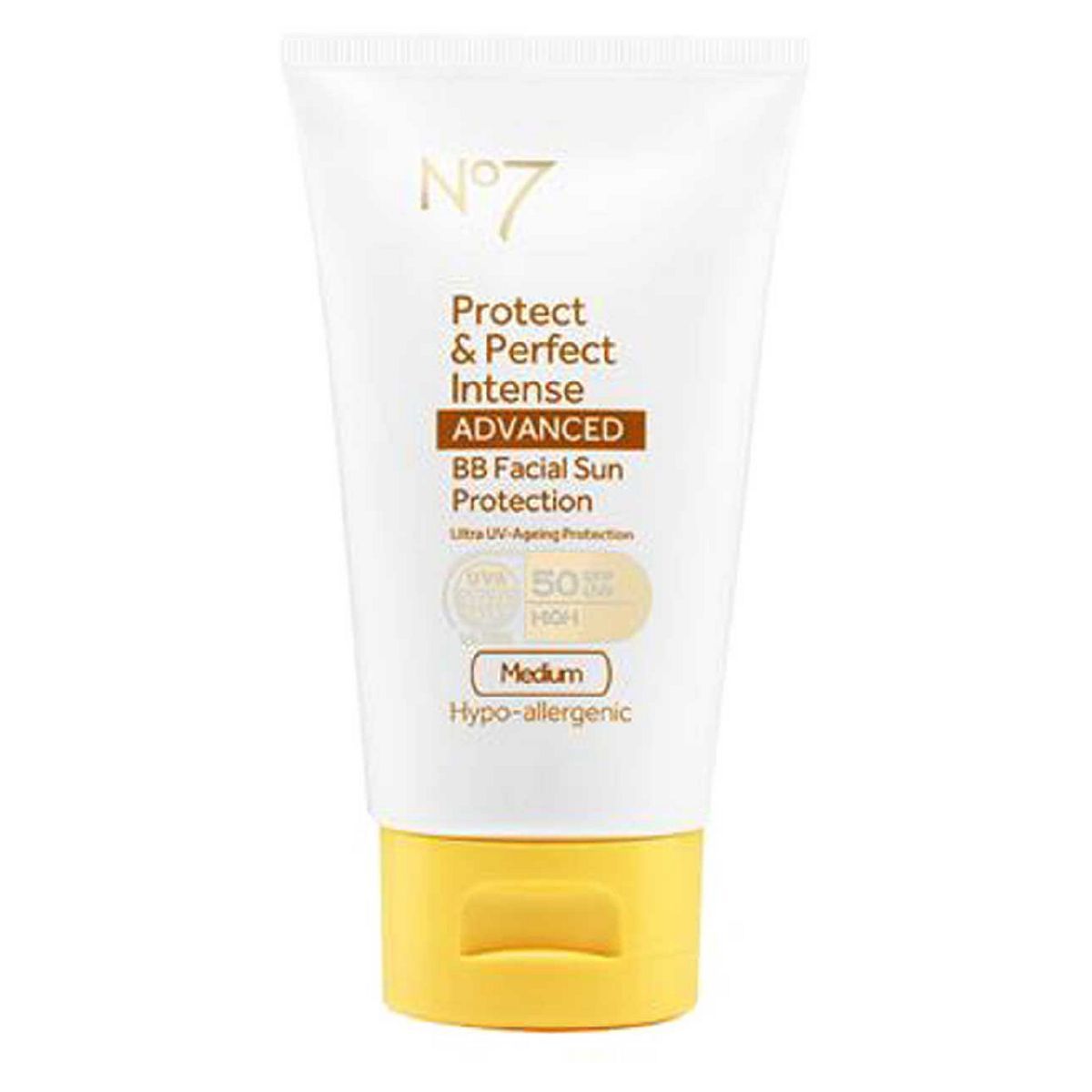 No7 Protect & Perfect Intense ADVANCED BB Facial Sun Protection SPF50 Medium 50ml GOODS Boots   