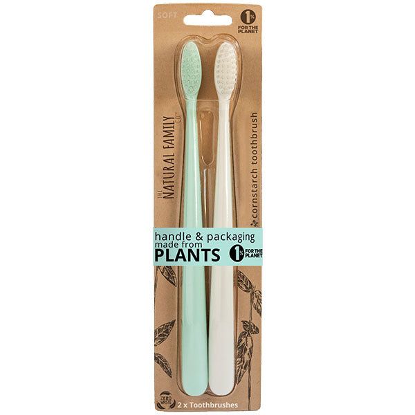 NFco Biodegradable Toothbrush - Rivermint & Ivory Desert GOODS Superdrug   