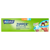 Bacofoil Small All Purpose Zipper Freezer Bags   15 per pack