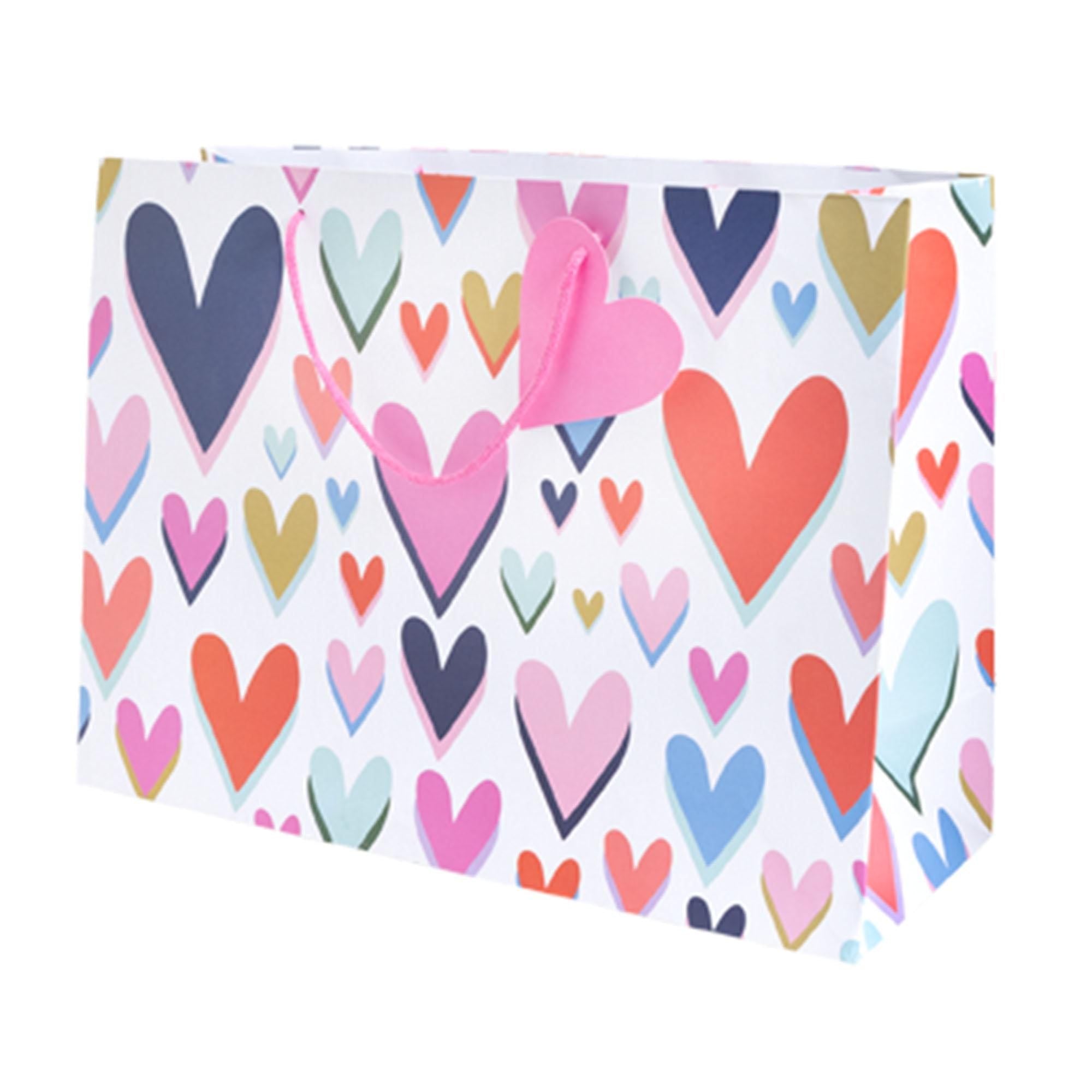 Sainsbury's Home Multicoloured Heart Bag XL GOODS Sainsburys   