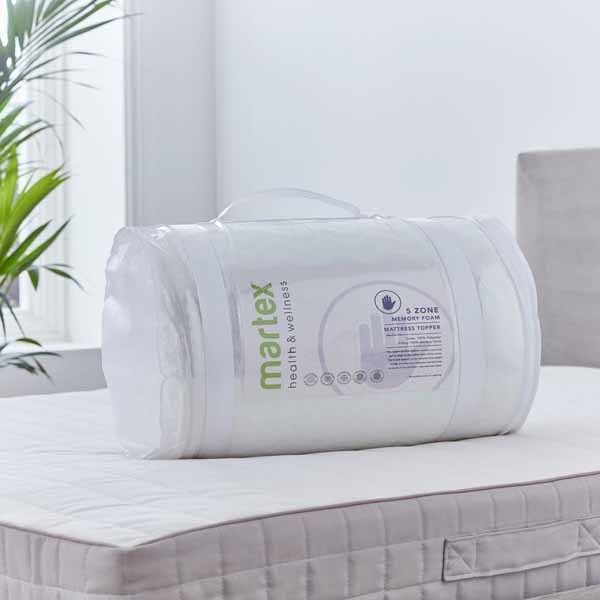 Martex Health & Wellness Memory Foam Topper Super King