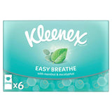 Kleenex Easy Breathe Tissues Pocket  Pack   6 x 9 per pack