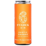 6 O'clock Gin Exotic Orange Gin & Tonic   250ml