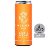 6 O'clock Gin Exotic Orange Gin & Tonic   250ml