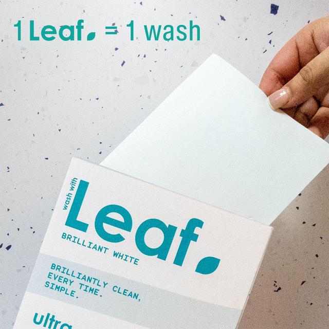 Wash with Leaf Brilliant White 25 Sheets   25 per pack GOODS M&S   