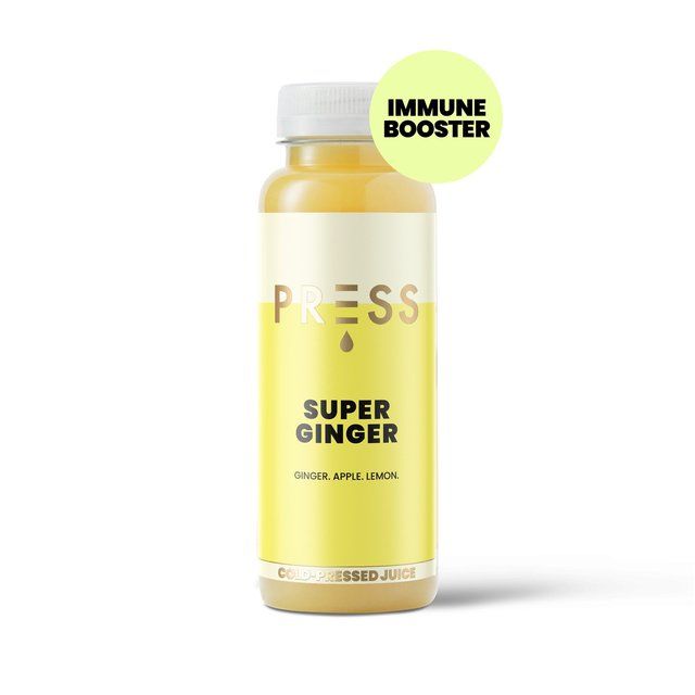 PRESS Super Ginger Raw Cold Pressed Juice   250ml GOODS M&S   