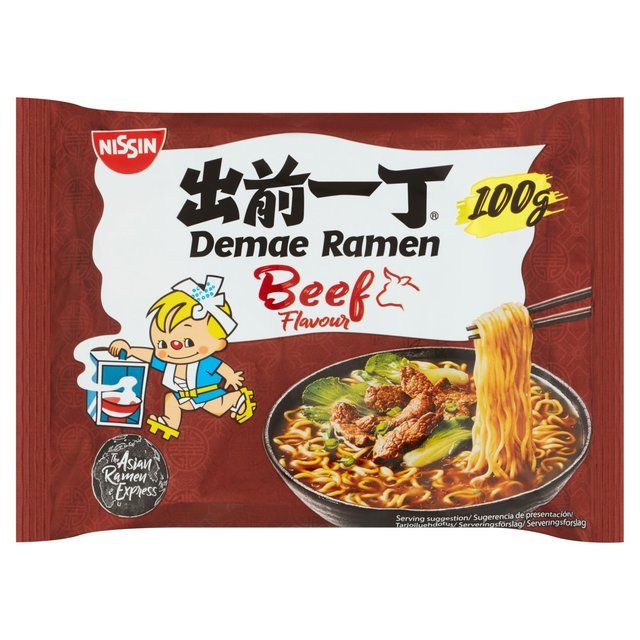 Nissin Demae Ramen Beef Noodles   100g GOODS M&S   