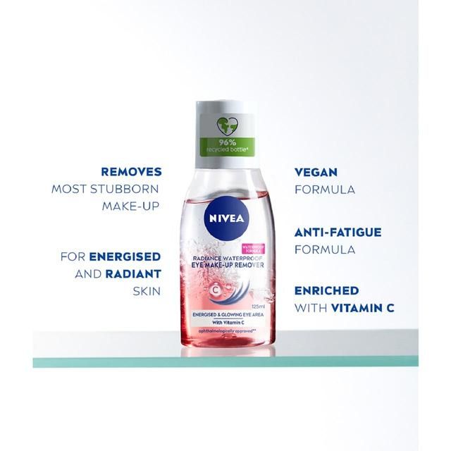 Nivea Glow Eye Make-up Remover   125ml