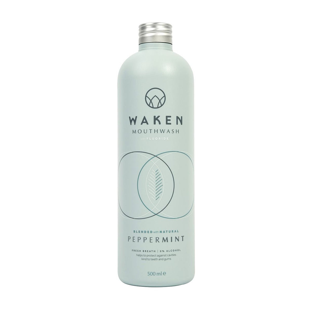 Waken Daily Care Peppermint Mouthwash 500ml