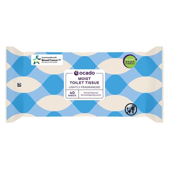 Ocado Lightly Fragranced Moist Toilet Tissue Wipes   40 per pack GOODS M&S   