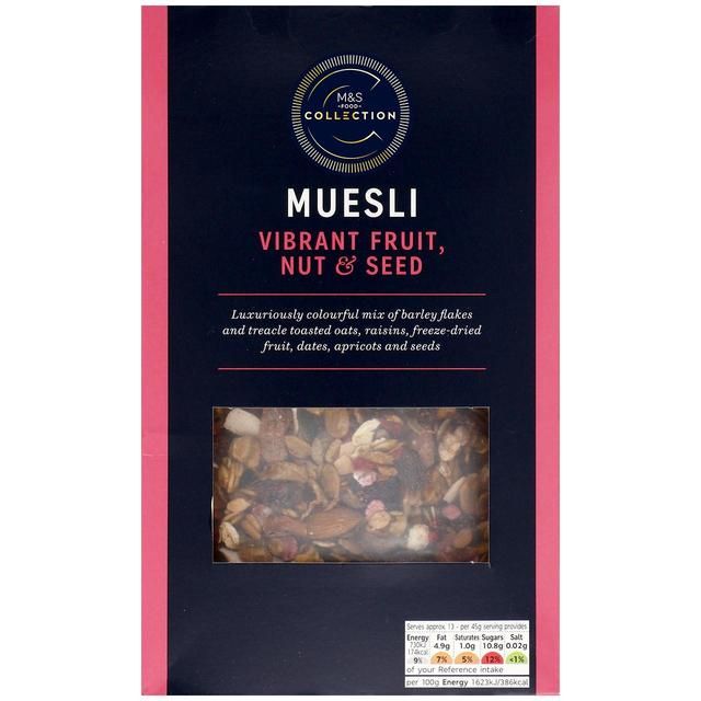 M&S Collection Fruit Nut & Seed Muesli   600g